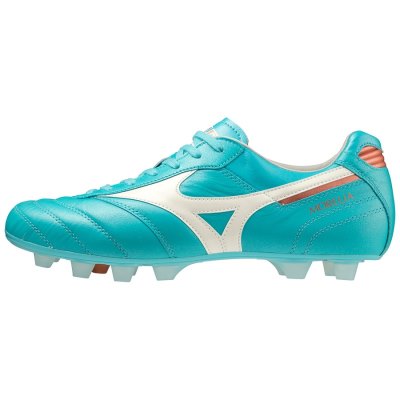 Zapatos De Fútbol Mizuno Morelia II Japan Hombre Turquesa / Plateados / Rojos Marrom - Chile M037LB